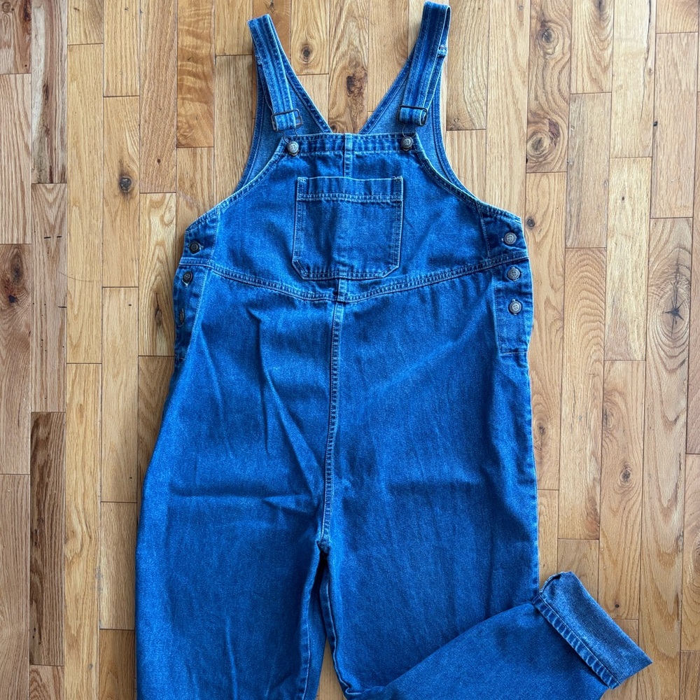 Vintage Maternity Denim Overalls